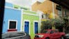 Old San Juan - colorful houses as far as the eye can see.