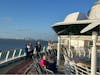 Track deck and view of St Petersburg. 