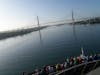 Approaching the Panama Canal. 