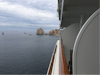 A view of el arco, looking aft from the starboard side of the ship