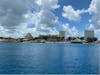 View of Cozumel from docked ship. 