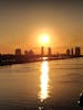 Sunrise over Miami beach 