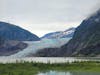 We saw Mendenhall Glacier and explored around town