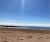 The empty beach at Lanzarote 