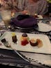 Only enjoyed the dessert portion of the set meal service during the show