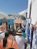 Crowed streets in Oia