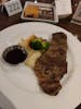 Sirloin Steak vegetables and mashed potatoes 