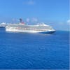 Carnival sunrise docked next to us in Grand Cayman