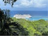 view of our ship from Nature Park