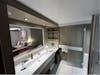 Sky Suite with double sinks plus makeup table