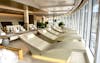 Mandara spa heated lounges