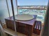 Jacuzzi on the balcony of Royal Suite 