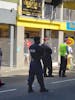 Police at Junkanoo parade, new years day 