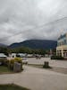 Storm coming in from the mountains 