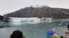 First snow line, Glacier Bay