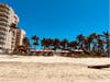 View of the Beach Club from the ocean 