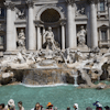 Trevi fountain Rome 