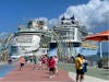 Anthem and Independence of the Seas docked at Coco Cay