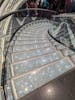 Swarovski crystal staircase. 