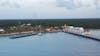 Cruise port in Cozumel