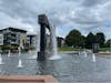 Kristiansand fountains. 