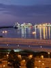 Hilton at Fort Lauderdale Marina. Loved the view of the ship from my balcony. 