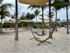 Lots of hammocks at The Beach Club, Bimini 