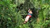 Ziplining in Belize