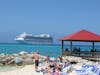 Looking back at Ruby from Princess Cay excursion.