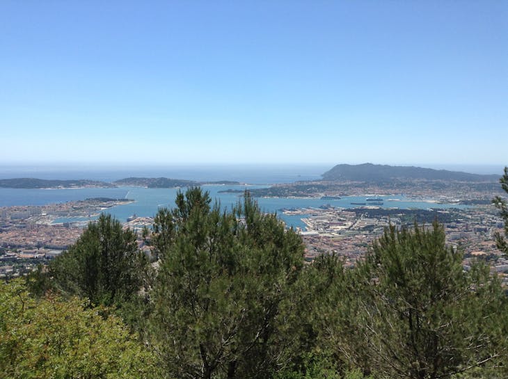View from Mont Faron in Toulon, France - Norwegian Spirit