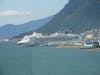 Approaching Juneau with Norwegian Jewel in port