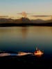 Twilight time at glacier bay