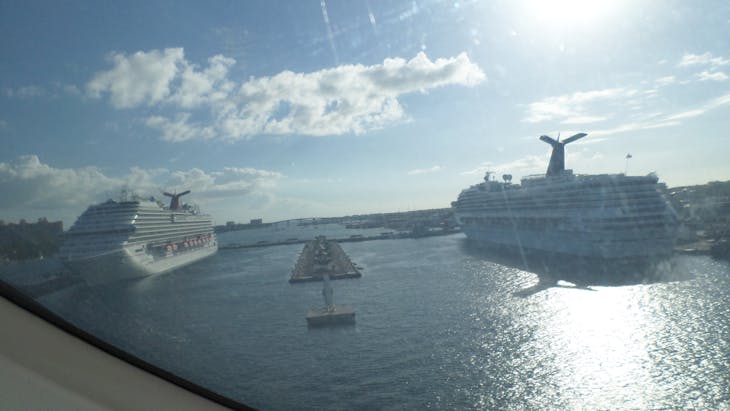 Approaching Nassau - Disney Dream
