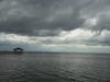 Maya Key, Roatan. Skies were ominous but we still had a good time.