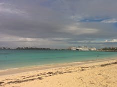 Nassau, Bahamas - Nassau beach near cruise port.