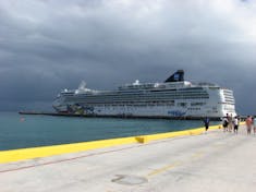 The Jewel at Costa Maya (Storm rolling in!)