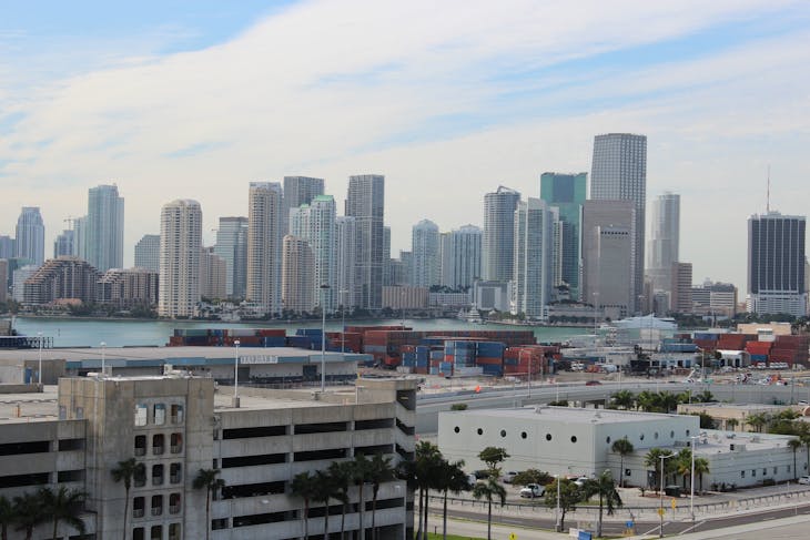 View from Port of Miami - Norwegian Sky