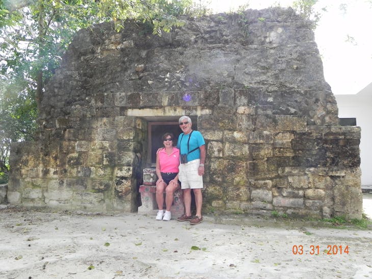 Mayan Ruin in Cozumel - Ruby Princess