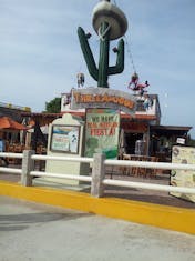 Cozumel, Mexico - to the right after getting off boat and entering Cozumel