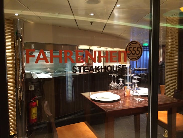 Fahrenheit 555 Steakhouse - Carnival Sunshine