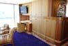 Living Room Cabinets in Pinnacle Suite, Cabin 7001