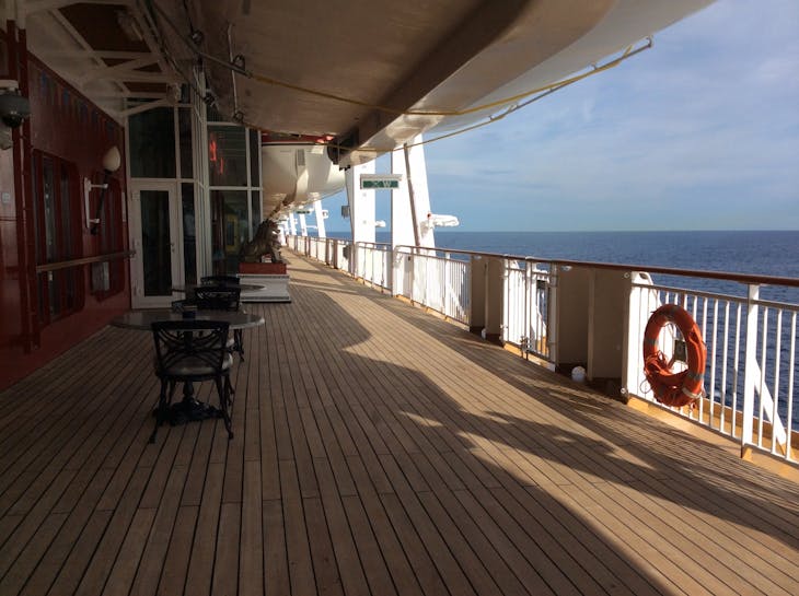On the deck - Norwegian Spirit