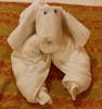 towel animals - dog