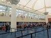 Miami Cruise Terminal- lines to check in, lines to board