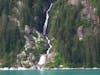 Waterfall in Glacier Bay