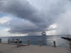 Carnival Legend, Grand Cayman, storms in the area.