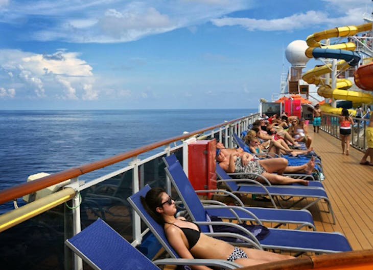 Lido Deck Relaxation - Carnival Magic