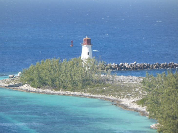 Lighthouse at Nassau - Allure of the Seas