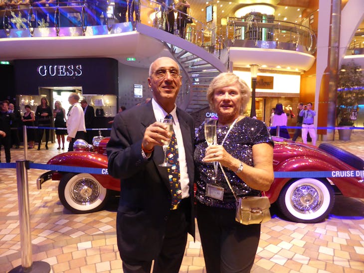 Capt. Champagne Party - Allure of the Seas