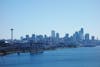 Departure. View of Seattle from Pier 91 on Celebrity Solstice